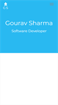Mobile Screenshot of gouravsharma.com